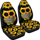 Best Owl Sunflower Premium Custom Car Seat Covers Decor Protector Nearkii