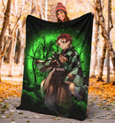 Tanjiro Demon Slayer Moonlight Premium Blanket Nearkii