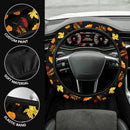 Autumn Leaves Pattern Premium Car Steering Wheel Cover Nearkii