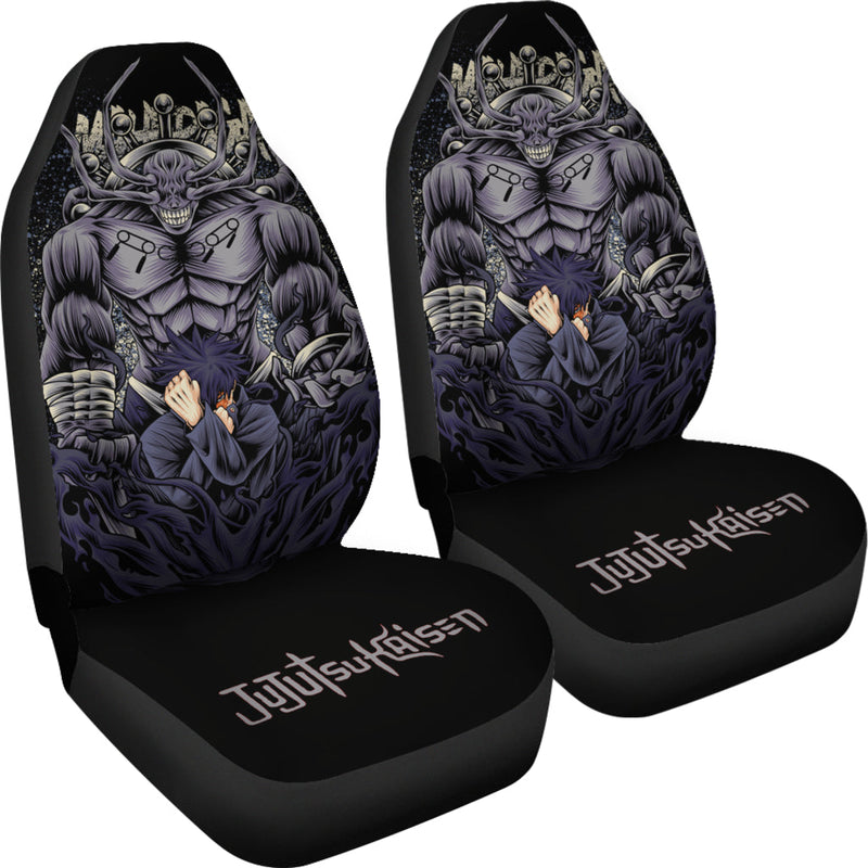Mahoraga Megumi Jujutsu Kaisen Premium Custom Car Seat Covers Decor Protectors Nearkii