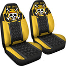 One Piece Skull Yellow Premium Persionalized Car Premium Custom Car Seat Covers Decor Protectors Nearkii