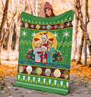 Green Golden Girls Christmas Blanket Amazing Gift Idea Nearkii
