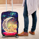 Winnie The Pooh Love You To The Moon Galaxy Luggage Cover Suitcase Protector Nearkii