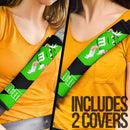 M&M's Candy Ice Cream Cones Chocolate Green car seat belt covers Custom Car Accessories Nearkii