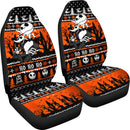 Nightmare Before Christmas Orange Premium Custom Car Seat Covers Decor Protectors Nearkii