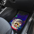 Chibi Luffy And Chopper One Piece Anime Love You To The Moon Galaxy Car Floor Mats Car Accessories Nearkii
