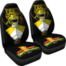 Yellow New Mighty Morphin Power Rangers Premium Custom Car Seat Covers Decor Protectors Nearkii