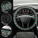 Cute Kamado Tanjiro Demon Slayer Anime Car Steering Wheel Cover 1 Nearkii