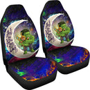 Hulk And Loki Love You To The Moon Galaxy Car Seat Covers