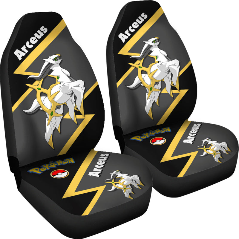 Arceus Pokemon Premium Custom Car Seat Covers Decor Protectors Nearkii