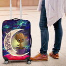 Baby Groot Love You To The Moon Galaxy Luggage Cover Suitcase Protector Nearkii
