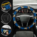Toy Story Woody And Buzz Lightyear Christmas Premium Custom Car Steering Wheel Cover Nearkii