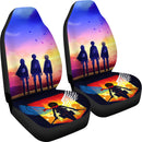 Attack On Titan Eren Mikasa Premium Custom Car Seat Covers Decor Protectors Nearkii