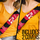 M&M's Candy Ice Cream Cones Chocolate Red car seat belt covers Custom Car Accessories Nearkii