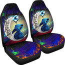 Stitch Love You To The Moon Galaxy Car Seat Covers Nearkii