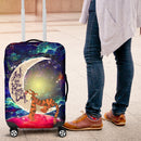 Tiger Winnie The Pooh Love You To The Moon Galaxy Luggage Cover Suitcase Protector Nearkii
