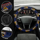Jurassic Park Christmas Premium Custom Car Steering Wheel Cover Nearkii