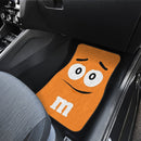 M&M Chocolate Orange Front And Back Car Mats Nearkii