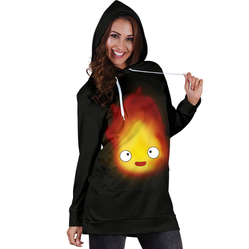 Calcifer Hoodie Dress