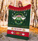How You Doin Ugly Christmas Custom Blanket Home Decor Nearkii