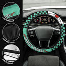 Kimetsu No Yaiba Tanjiro Kamado Car Steering Wheel Cover Nearkii