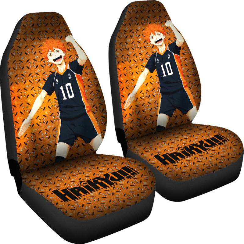 Haikyuu Anime Hinata Premium Custom Car Seat Covers Decor Protectors Nearkii