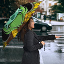 Bulbasaur Pokemon Sunflower Zipper Umbrella Nearkii