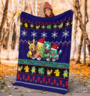 Gearzime Pokemon Christmas Blanket Amazing Gift Idea Nearkii