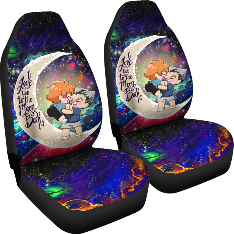 Bokuhina Love You To The Moon Galaxy Car Seat Covers Nearkii