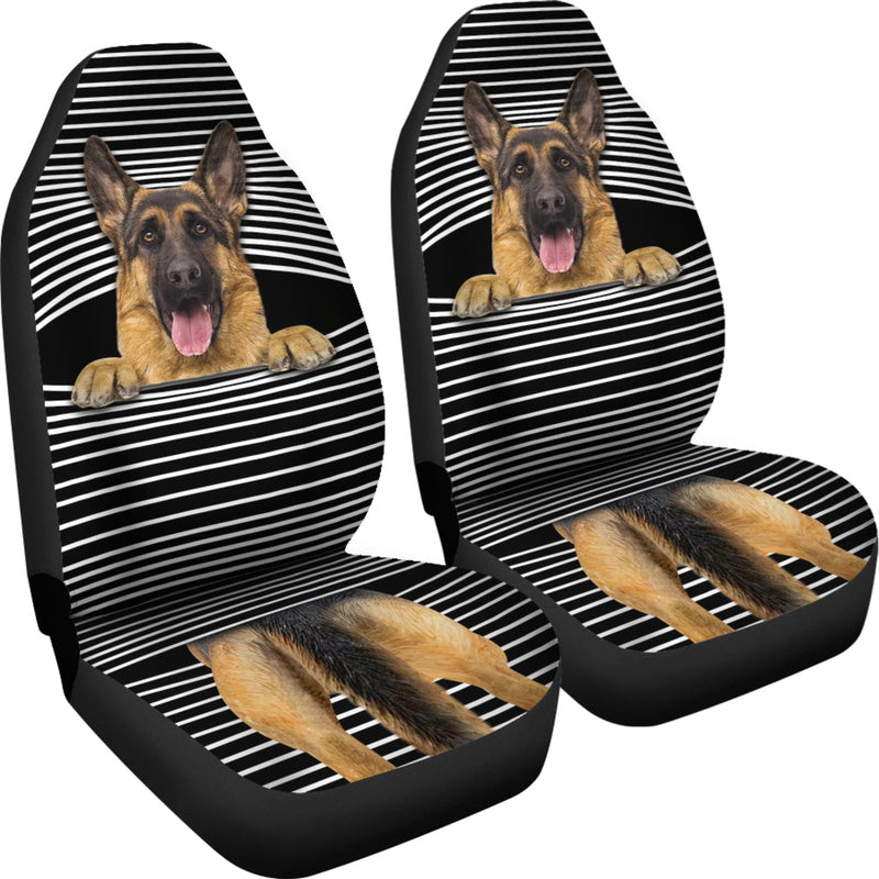 German Shepherd Premium Custom Car Seat Covers Decor Protectors