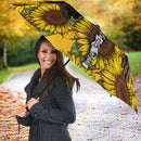 Beaver Sunflower Zipper Umbrella Nearkii