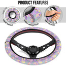 Pokemon Cute Chibi Custom Car Steering Wheel Cover Nearkii