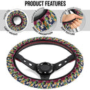Giyu Tomioka Demon Slayer Anime Car Steering Wheel Cover 6 Nearkii
