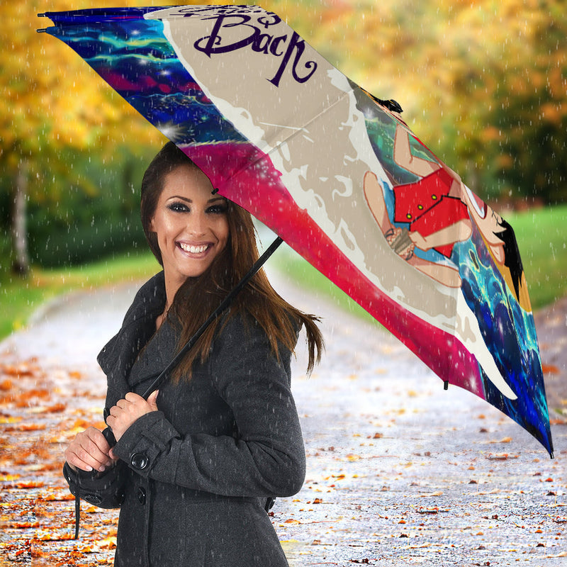 Luffy One Piece Love You To The Moon Galaxy Umbrella Nearkii