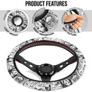 Ahegao Anime Girl Premium Custom Car Steering Wheel Cover Nearkii