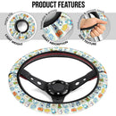 Cute Pokemon Car Steering Wheel Cover Nearkii