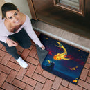 Cat Fish Catch The Moon Doormat Nearkii