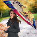 Pikachu Pokemon Sleep Love You To The Moon Galaxy Umbrella Nearkii