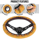 Agatsuma Zenitsu Demon Slayer Anime Car Steering Wheel Cover 8 Nearkii