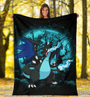 Charizard Mega X Pokemon Moonlight Premium Blanket Nearkii