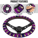 Kamado Tanjiro Demon Slayer Anime Premium Custom Car Steering Wheel Cover 4 Nearkii