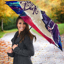 SAO Sword Art Online Asuna Kirito Love You To The Moon Galaxy Umbrella Nearkii