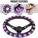 Zero Two Bunny Anime Custom Car Steering Wheel Cover Nearkii