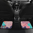 Colorful Floral Mandalas Car Floor Mats Car Accessories Nearkii