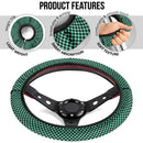 Kamado Tanjiro Demon Slayer Anime Car Steering Wheel Cover 1 Nearkii