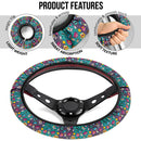 Funny Monters Premium Car Steering Wheel Cover Nearkii