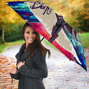 Anime Girl Soul Eate Love You To The Moon Galaxy Umbrella Nearkii