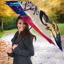 Pikachu Horro 2 Love You To The Moon Galaxy Umbrella Nearkii