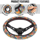 Colorful Fashion Premium Car Steering Wheel Cover Nearkii