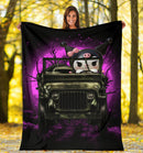 Kuromi Anime Funny Halloween Moonlight Premium Blanket Blanket Nearkii